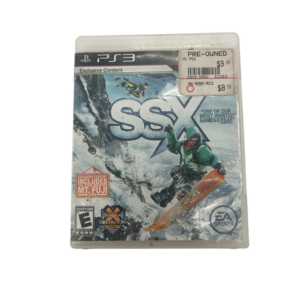 SSX - PlayStation 3 Fast Shipping